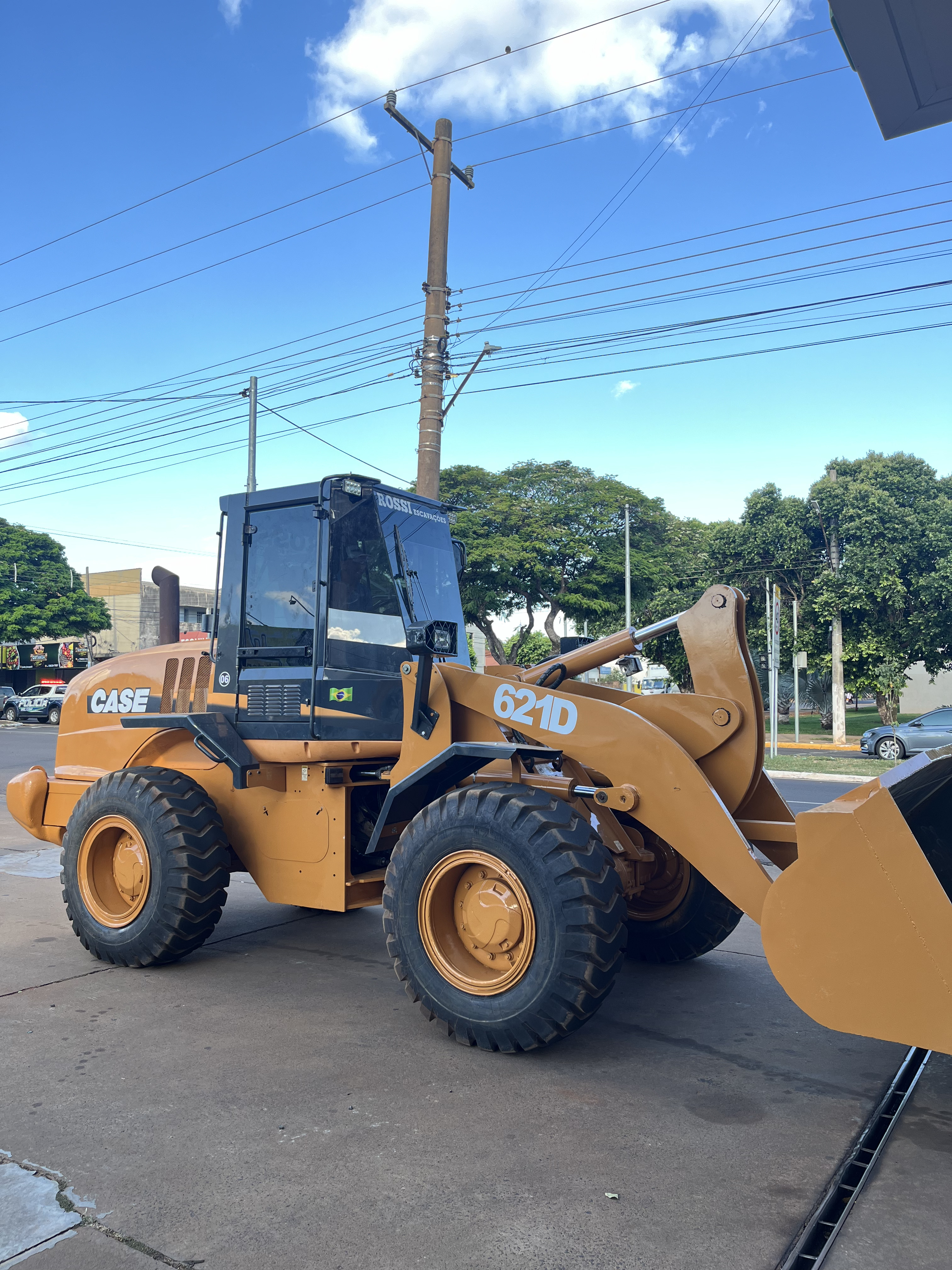 Pá Carregadeira Case 621D